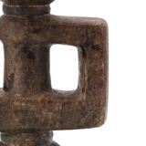 Moroccan sculptural lamp carved in stone, 1980s