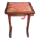 Table de bistrot carrée