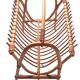 Vintage rattan and bamboo magazine rack