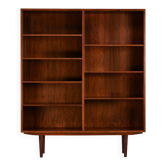 Model 6 Rosewood Bookcase by Gunni Omann for Omann Jun Mobelfabrik, 1960s