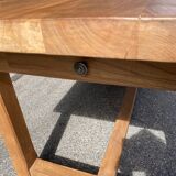 Farm table raw wood 200 cm