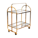 Metal-glass trolley 1970s