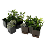 Pair of 70s Modular Vintage Planters by Vastill