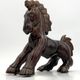 Vintage ceramic horse statuette, 1950s-1960s.