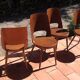Chaises baumann mondor vintage années 60