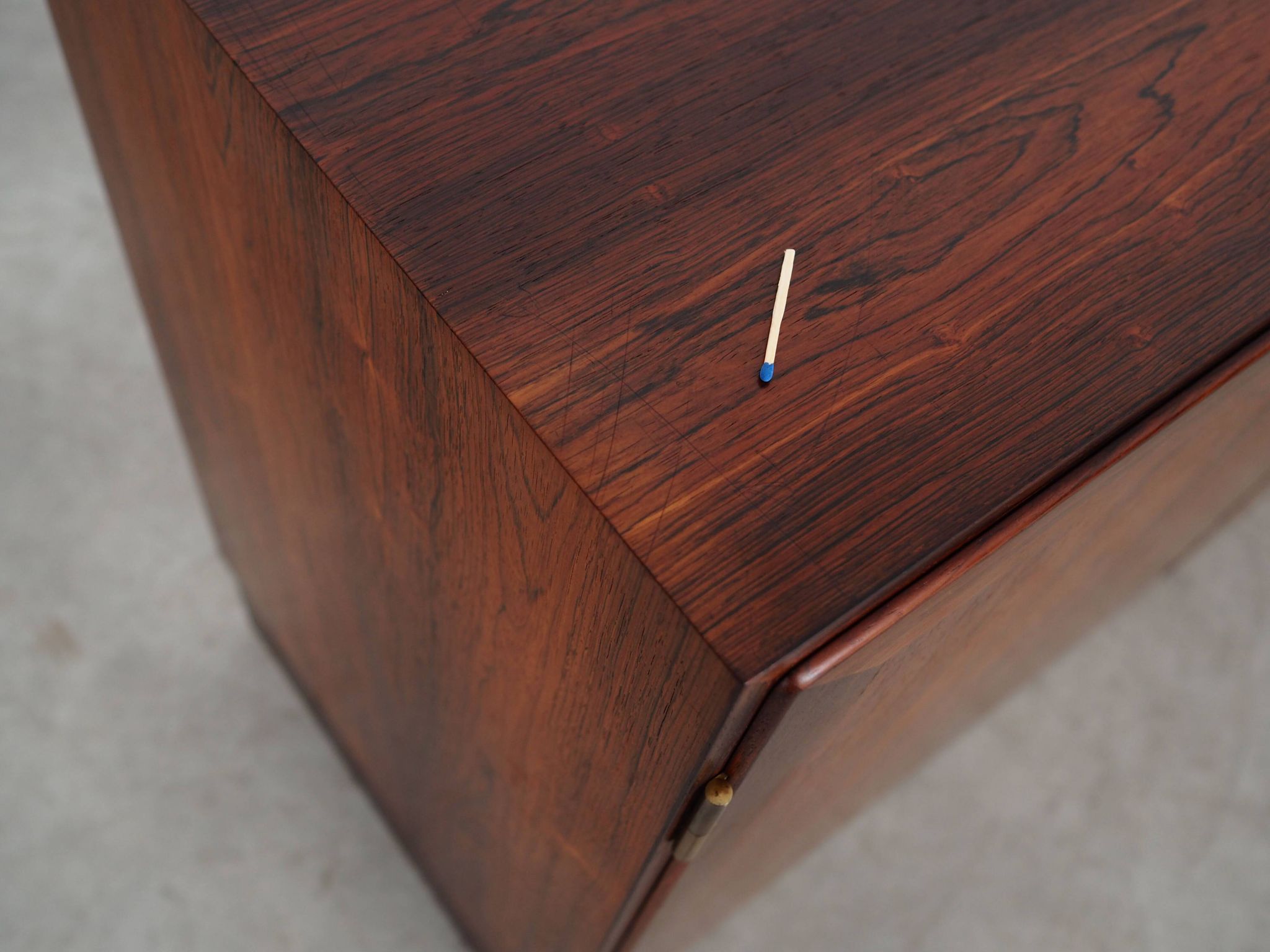Enfilade en palissandre, design danois, années 1970, designer : Kai Winding