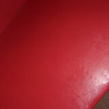 lot of 5 chairs 1950 1960 red feet compass