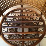 Emmanuelle Peacock vintage armchair 70