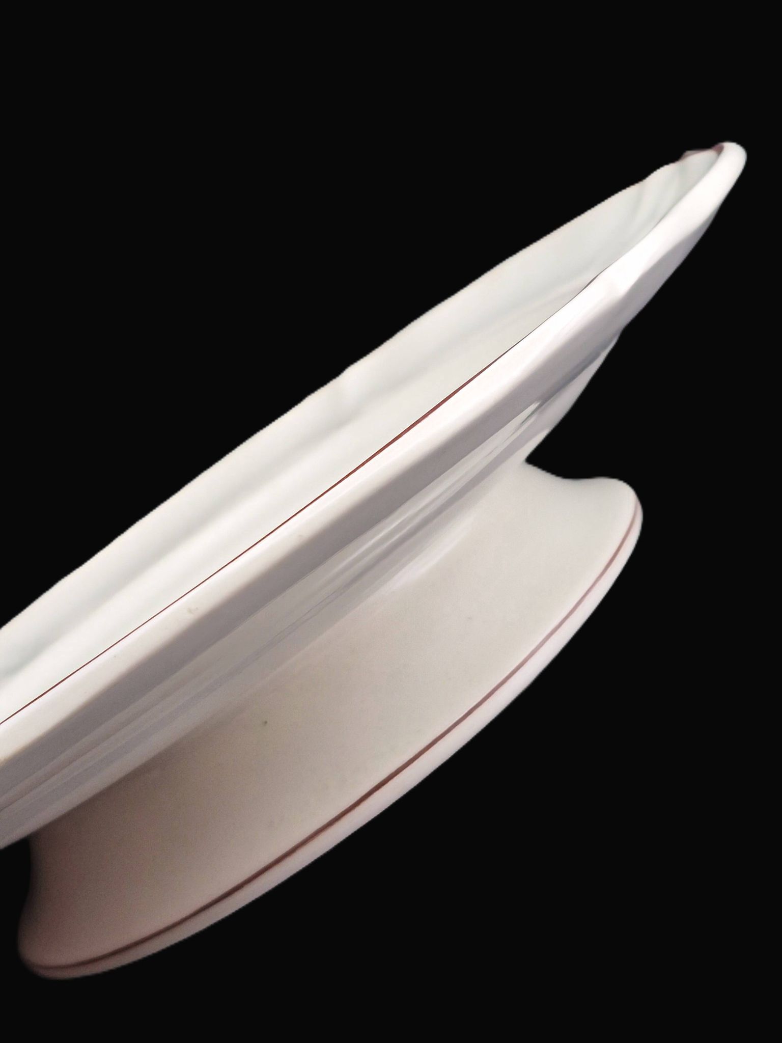 Antique cake stand Villeroy & Boch – Saar, ivory porcelain