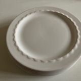 Set of 6 plates of glazed earth 1970 Pierre Motton for Gien