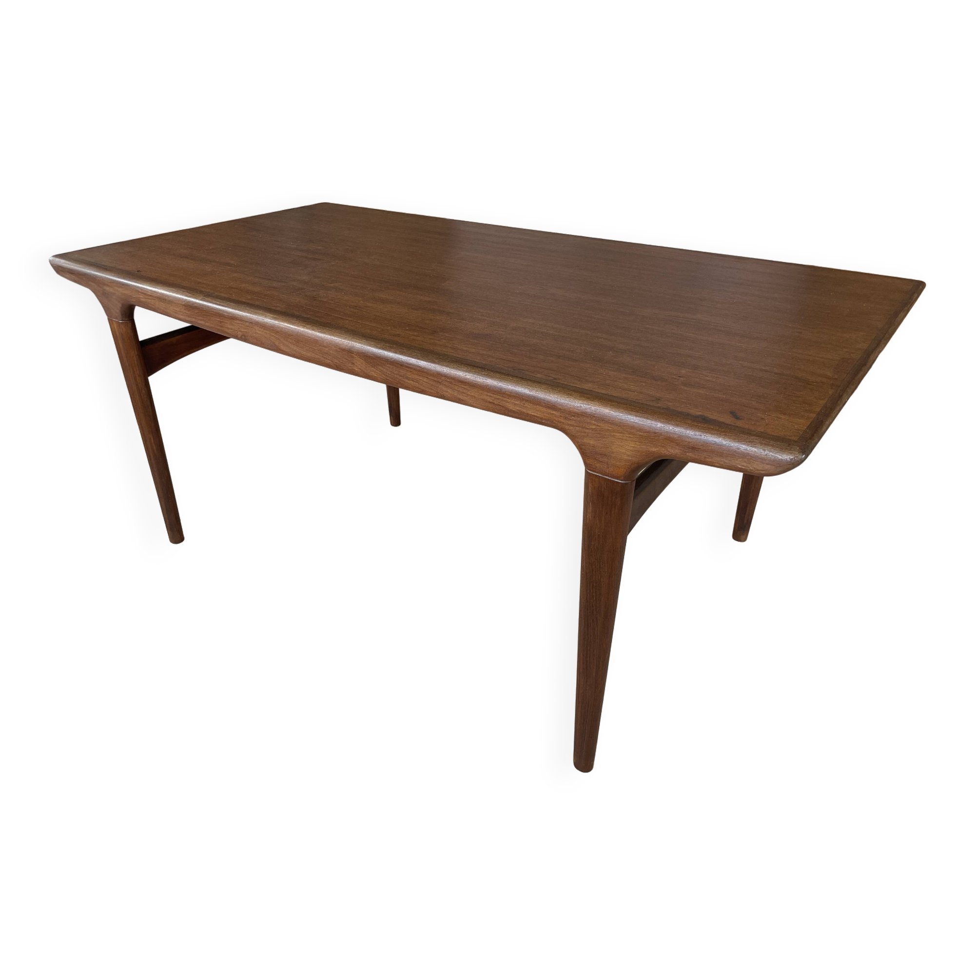 Scandinavian teak table by Johannes Andersen for Samcom 1960