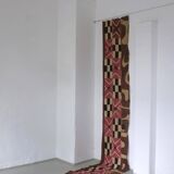 Tapisserie murale en tissu à carreaux | Afrique | milieu du siècle