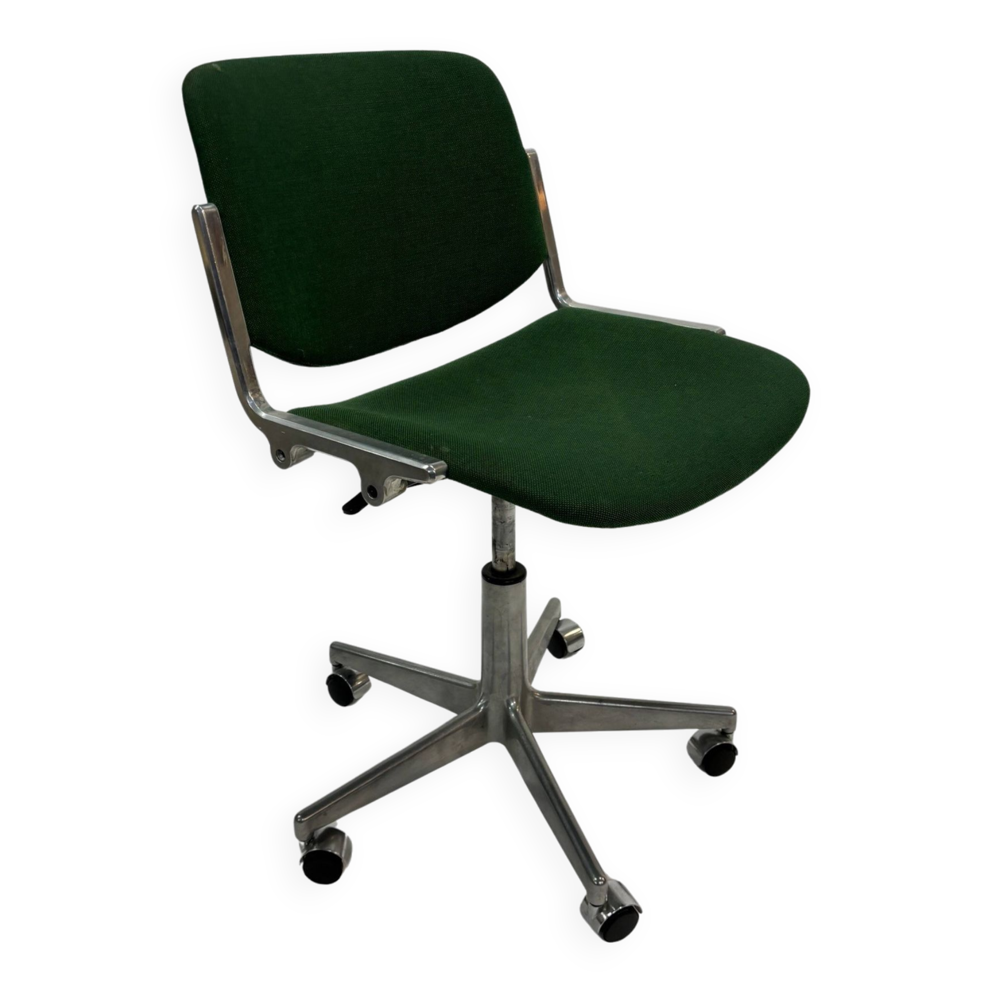 Vintage DSC 106 office chair by Giancarlo Piretti for Castelli, 1960s