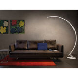 White kyudo floor lamp