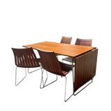 Ensemble de repas Tønnestav par Kjell Richardsen pour Tynes Møbelfabrikk, Norvège, années 1960