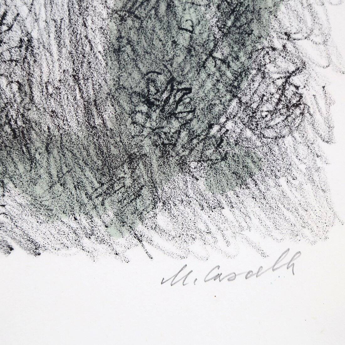 Michele Cascella, Portofino, 1960s, lithograph