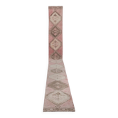 Tapis de couloir turc vintage