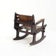 Rocking Chair by Angel Pazmiño for Muebles de Estilo, Ecuador