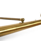 Danish library / painting lamp in brass 1940s