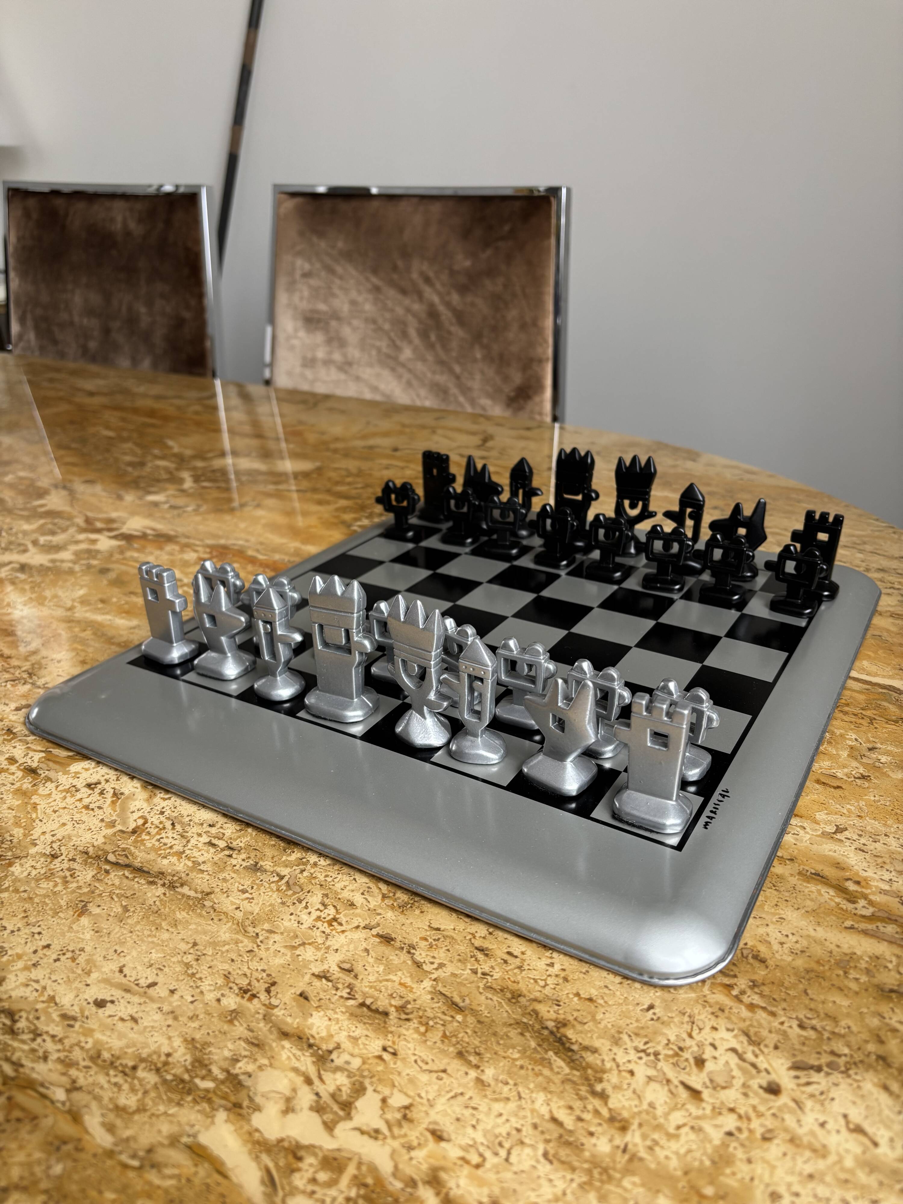 Chess game Mariscal Javier, 1992