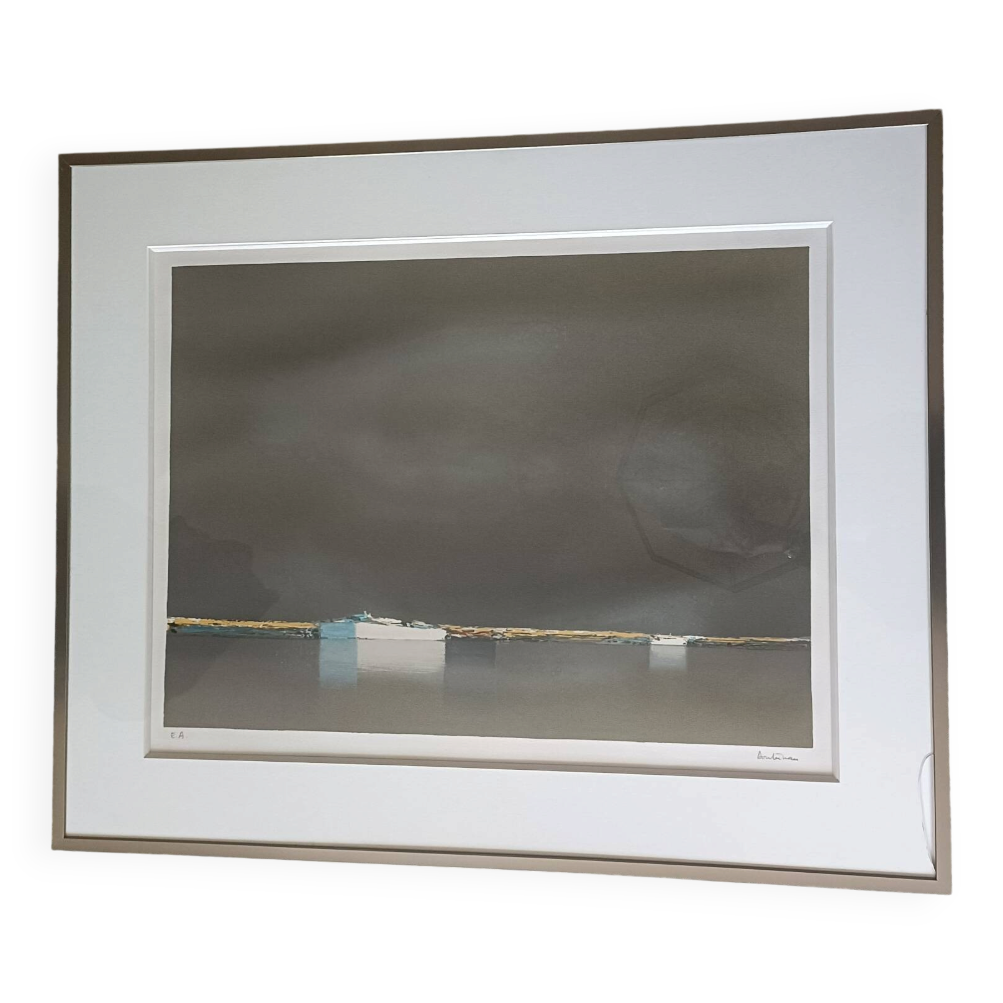 Original signed lithograph, EA by DOUTRELEAU.