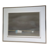 Lithographie originale signée, EA de DOUTRELEAU