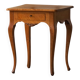 Table d'appoint danoise de style rococo en bouleau avec tiroir, début du 20e siècle
