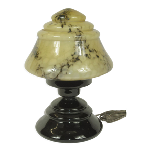 Lampe en verre opaline - deco