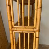 Large rattan shelf