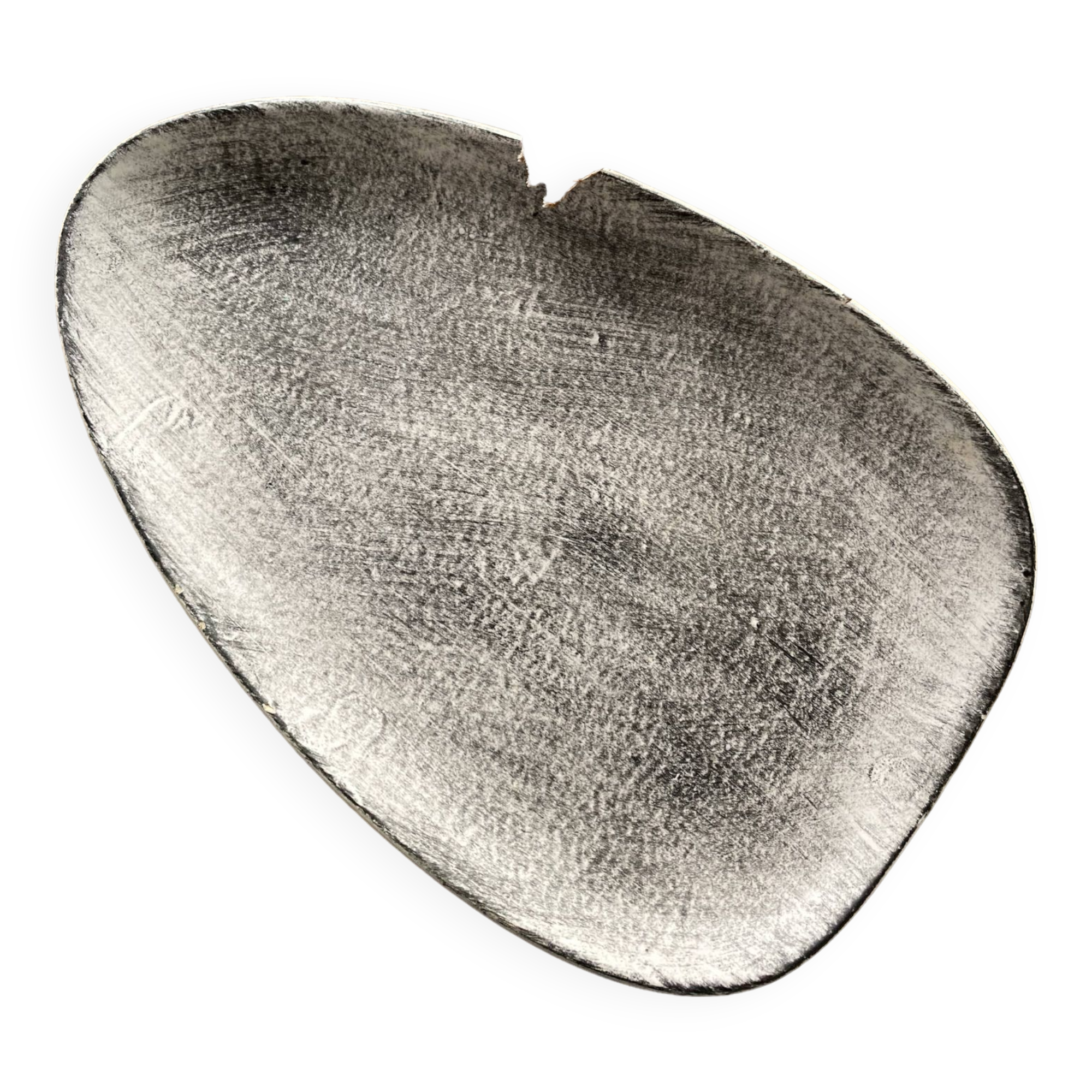 Plat "Crépuscule" Manufacture Niderviller années 50