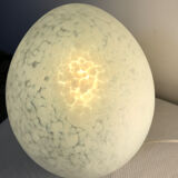 Pair of vintage lamps Uovo by Ben Swildens for Fontana Arte 1970