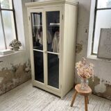 Glazed hosiery cabinet showcase