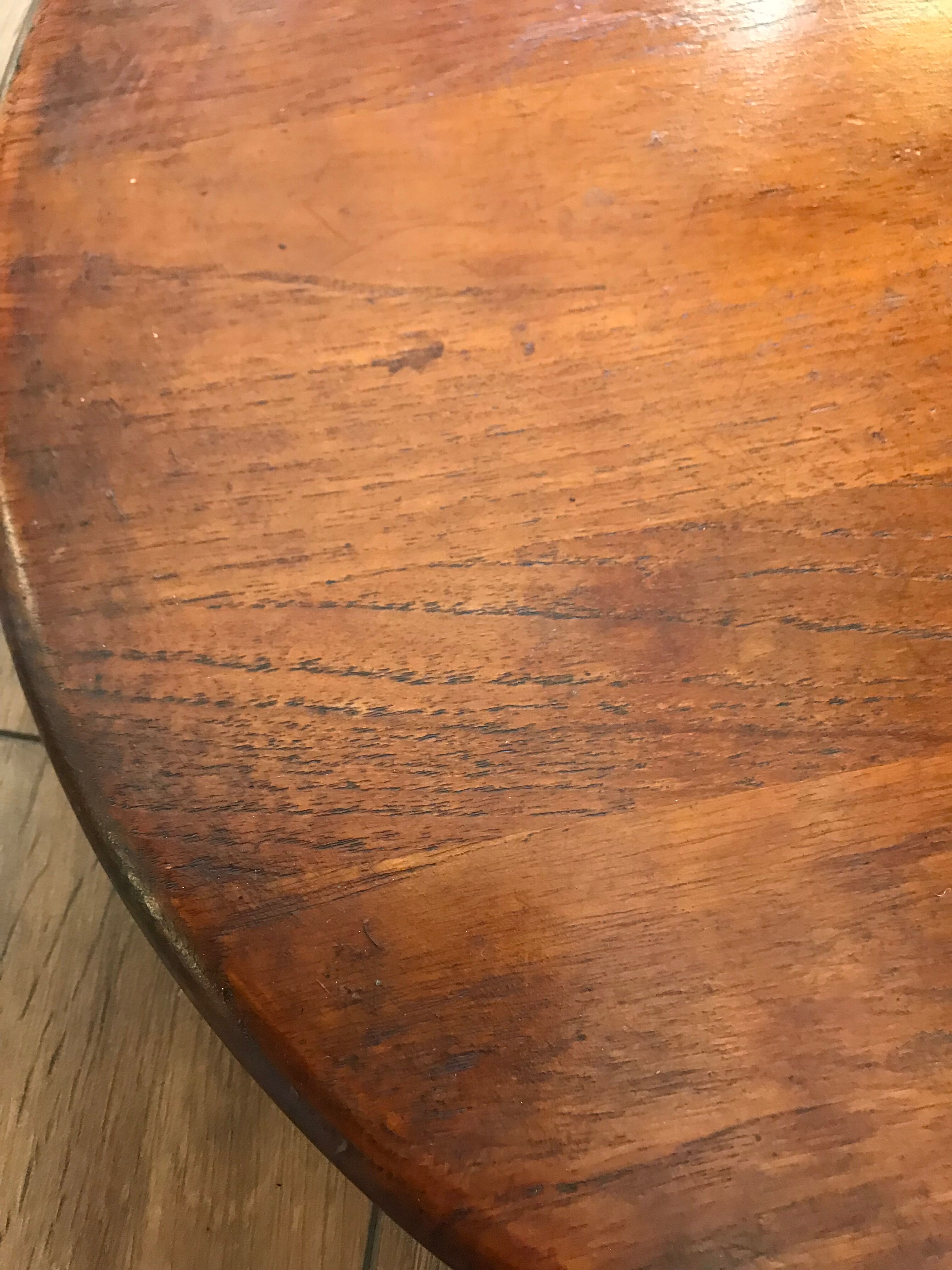 Digsmed Denmark 1970 solid teak turntable