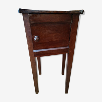 19th century oak nightstand