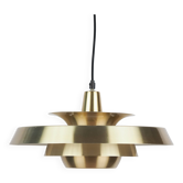 Lampe à suspension vintage danoise, années 1980