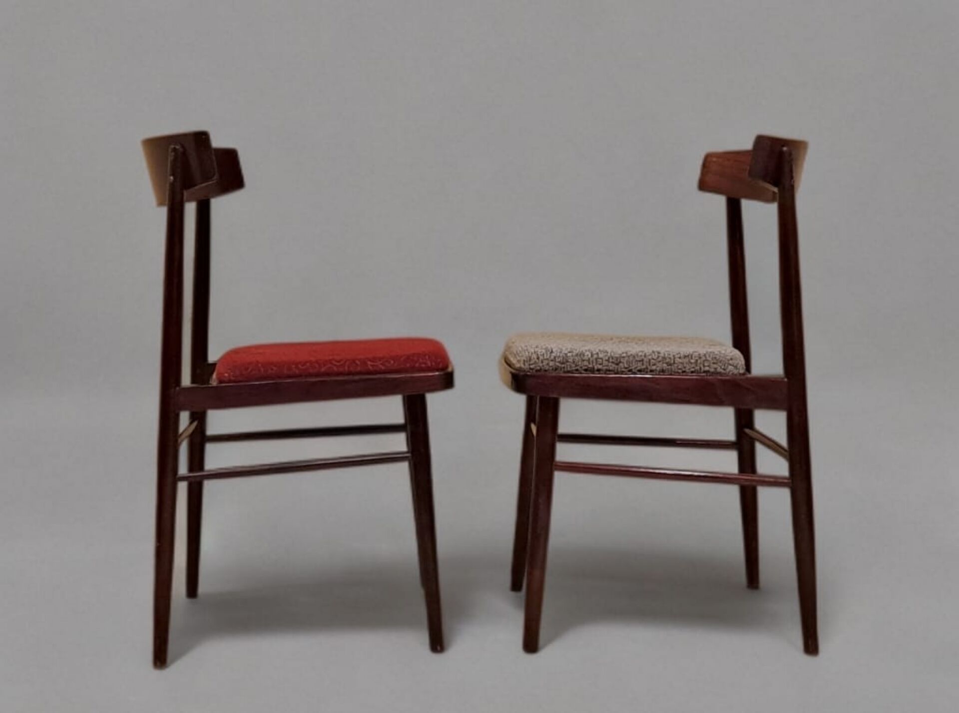 Pair of TON chairs, Czechoslovak vintage 1970s
