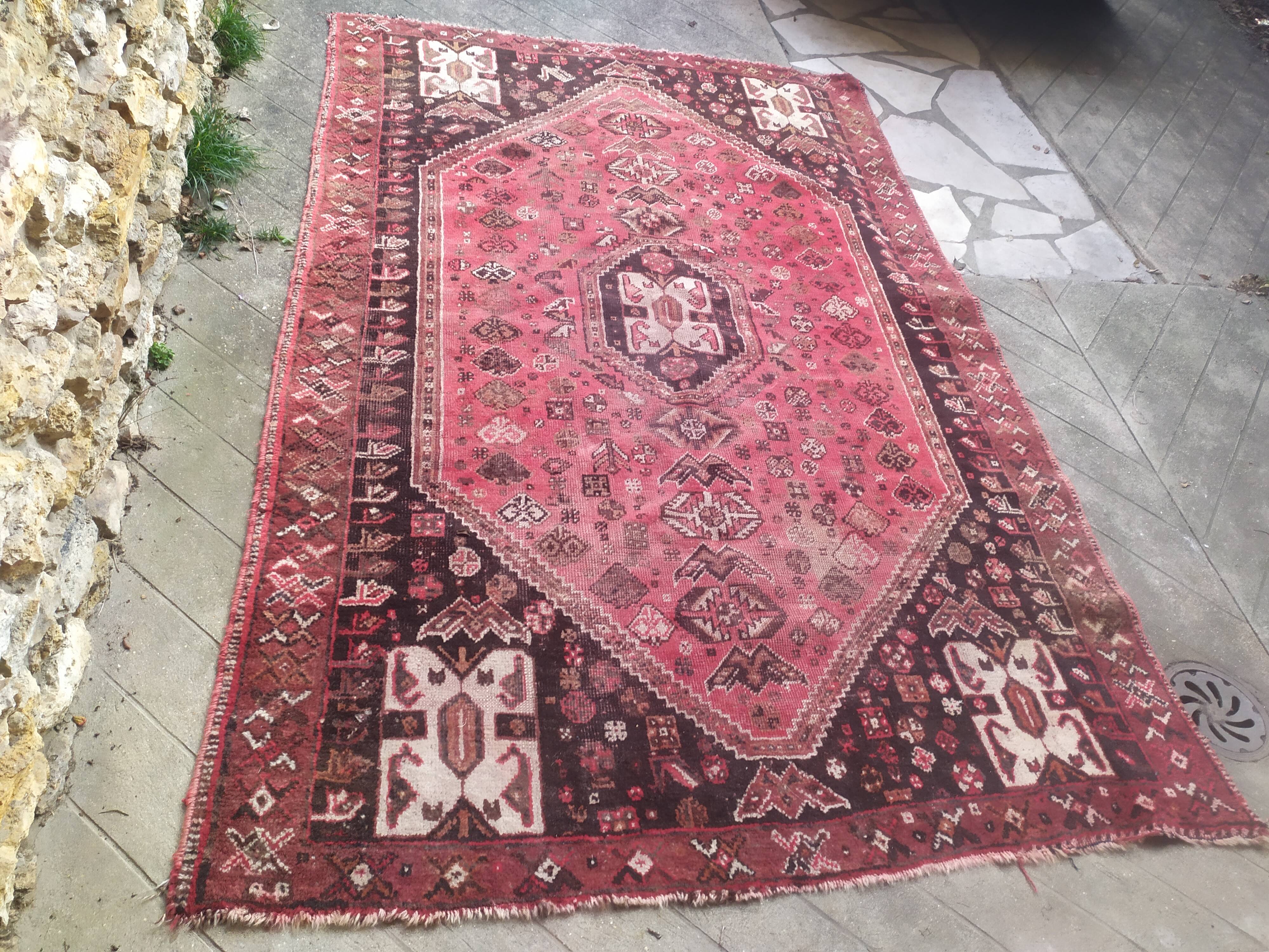Handmade wool carpet