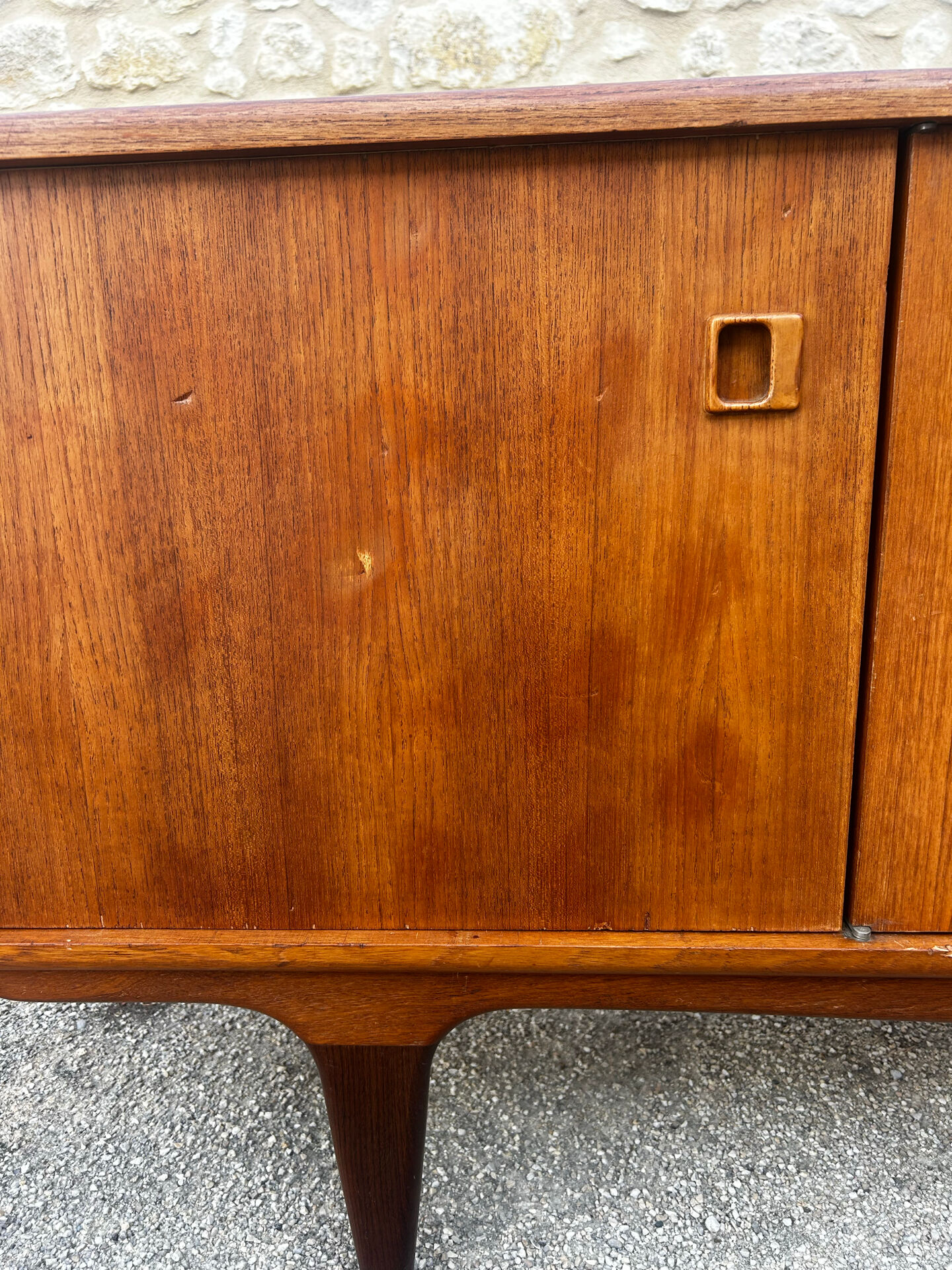 Vintage Scandinavian sideboard - 250 cm