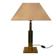 Deknudt lamp in brass, Hollywood Regency style from the 1970s.