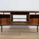 Mid-Century Freestanding Teak Desk, 1960s