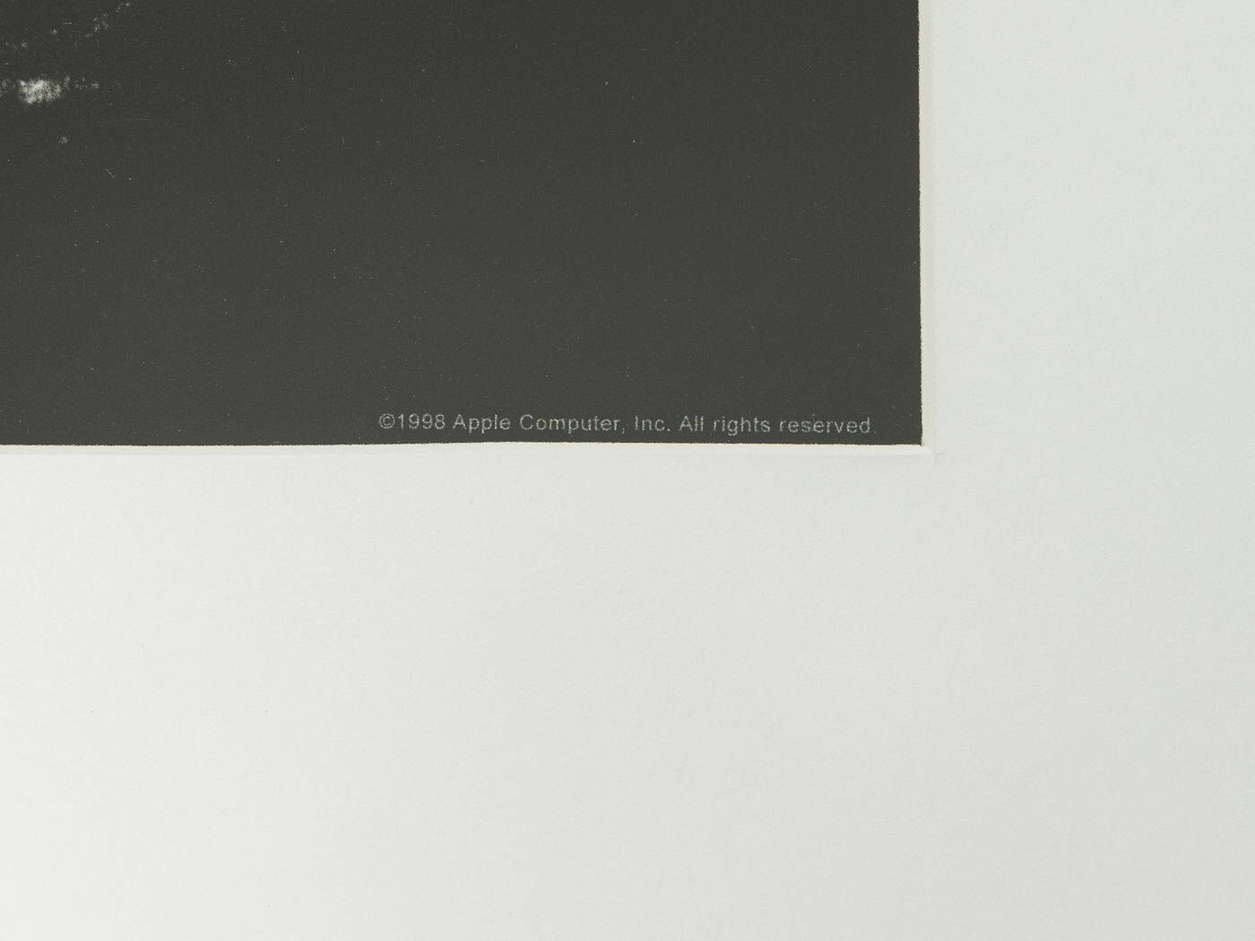 Think different – bob dylan, affiche publicitaire apple, 94 x 124 cm