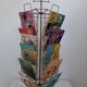 Vintage metal turnstile display