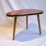 Table d'appoint trépied du milieu du siècle, années 1970