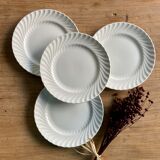 4 Aynsley England dessert plates