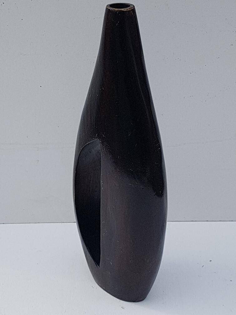 Wooden vase 50s