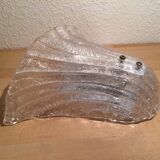 Murano glass shell wall lamp