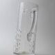 Vintage glass bubble-blown jug from the 1970s.