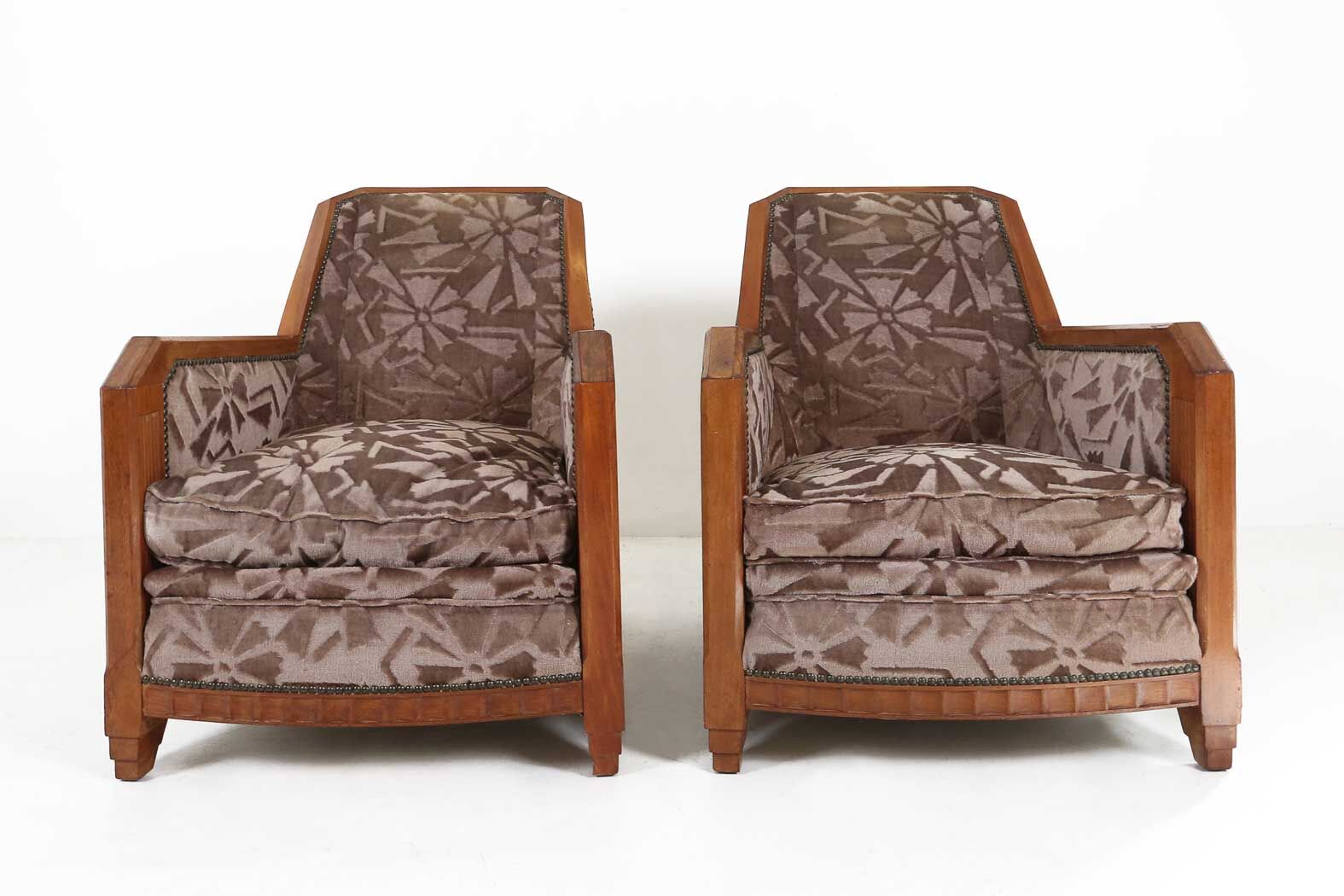 Art Deco set by Gaston and Fernand Saddier circa 1925