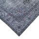 Handmade bohemian turkish 1980s 168 cm x 284 cm grey carpet