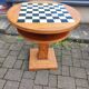 Table D'échecs Ronde - Bois - Faïence - carrelage